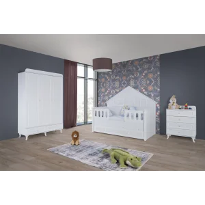 2KA Aqua White Montessori Bebek ve Çocuk Odası Takımı