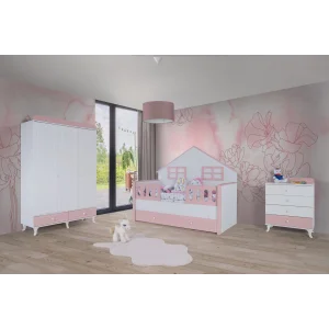 2KA Cover Pink Montessori Çocuk Odası Takımı