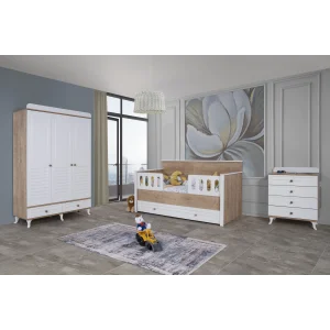 2KA Honey Sedir Karyolalı Çocuk Odası Takımı