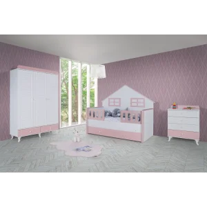 2KA Joy Pink Montessori Çocuk Odası Takımı