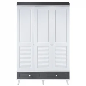 2KA New Luna Fame 3 Kapılı Dolap