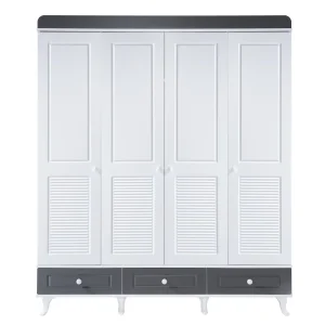 2KA New Luna Fame 4 Kapılı Dolap