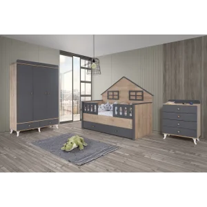 2KA Slepper Montessorili Çocuk Odası Takımı
