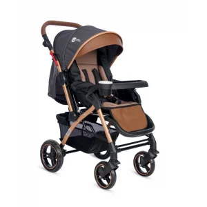 4 Baby Active Gold Plus Çift Yönlü Bebek Arabası - Antrasit