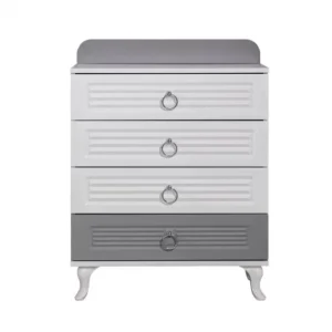 Aqua Grey 4 Çekmeceli Şifonyer