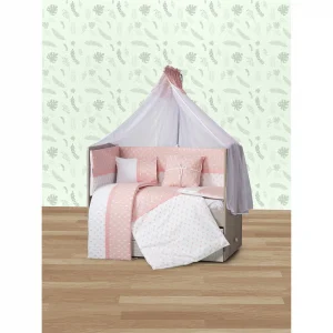 Aras Bebe Doğa Uyku Seti 70x130 Pembe