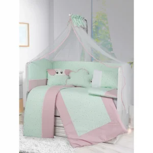 Aras Bebe Joli Uyku Seti 70X130 Cm-Yeşil