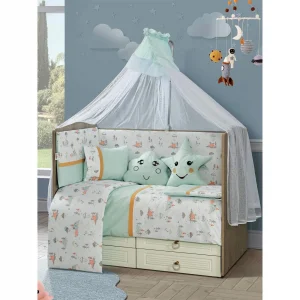 Aras Bebe Safari Uyku Seti 70x130-Yeşil