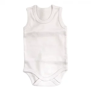 Askılı Çıtçıtlı Body Zıbın Bebek Atlet - Beyaz