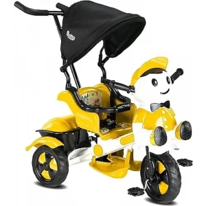Babyhope Yupi Triycle Üç Tekerlikli Bisiklet Sarı
