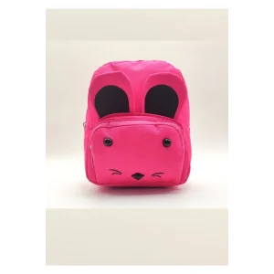 Babymiss Çocuk Sırt Çantası Kedi Desenli Anaokulu Çantası - Pembe