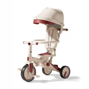 Babymiss Urban Glider 6sı 1 arada Üç Tekerlekli Bisiklet / kırmızı