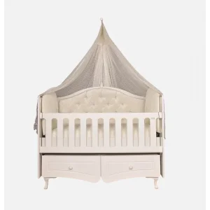 Bebecco Çekmeceli Asil Bebek Beşik / Bej