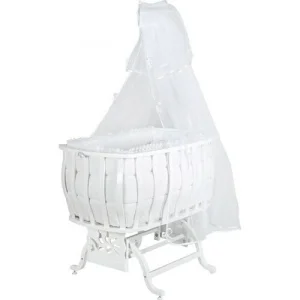 Bebetti Eko Beyaz Sallanır Beşik 60 x 90 cm