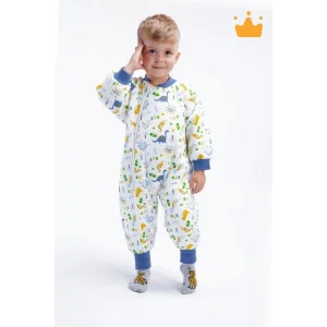 Begisa 2-8 Yaş Elyaf Dolgulu 2.5 Tog Çocuk Uyku Tulumu - Mavi