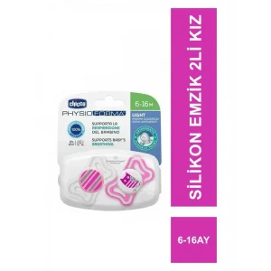 Chicco Physio Light Silikon Emzik 6-16 Ay 2li