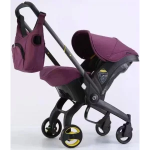 Deerway Yeni Nesil Oto Koltuğu Bebek Arabası - Mor