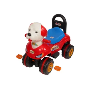 Enhoş Oyuncak Pedallı Köpek Araba 4 Tekerlekli