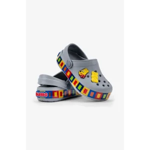 Haribo Sargılı Gri Eva Sandalet