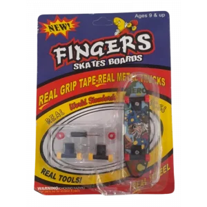 Kızılkaya Parmak Kaykay Değiştirilebilir Tekerli Stres Oyuncak Kaykayı