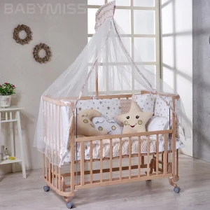 Kukki Modern Anne Yanı 60x120 Naturel Beşik