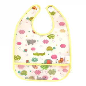 Lcw Şeffaf Baskılı Bebek Mama Önlüğü