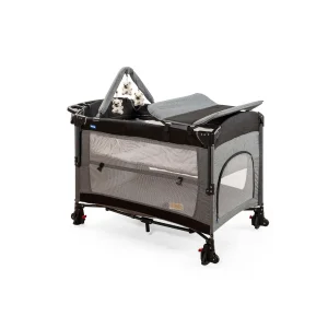 Maccon Ultimate Plus Anne Yanı Park Yatak Sallanır Oyun Parkı Beşik - Gri