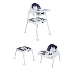 Maxi Taxi Feeding Pandalı Desenli 3 In 1 Mama Sandalyesi