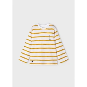 Mayoral Erkek Çocuk Çizgili Uzun Kollu Tshirt