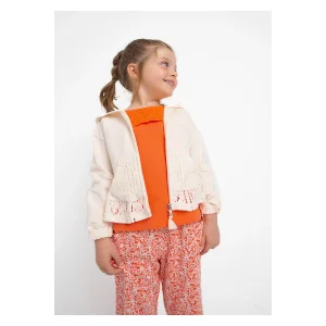 Mayoral Fermuarlı Kapişonlu Kız Çocuk Sweatshirt