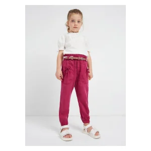 Mayoral Kız Çocuk Kemerli Pantolon