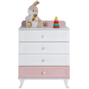 2KA Aqua Pink Şifonyer