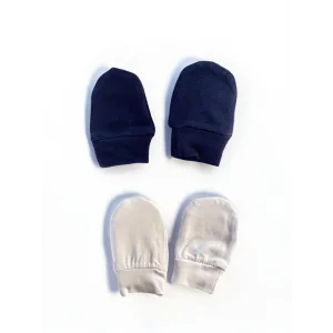 Pierre Cardin Bebek Yenidoğan 2 Çift Eldiven Takımı Bebek Eldiveni