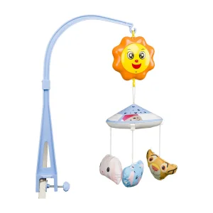 Safemom Müzikli Işıklı Mutlu Hayvanlar Dönence - Mavi