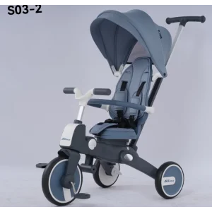 Skillmax İki Yönlü Katlanabilir Üç Tekerlekli Çocuk Bisikleti