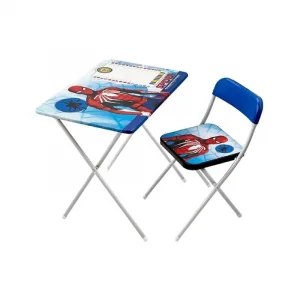 Vardem Çocuk Ders Çalışma Masası ve Sandalyesi - Spiderman