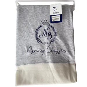 Nenny Baby Bebek Battaniye 80x80 Cm - Gri