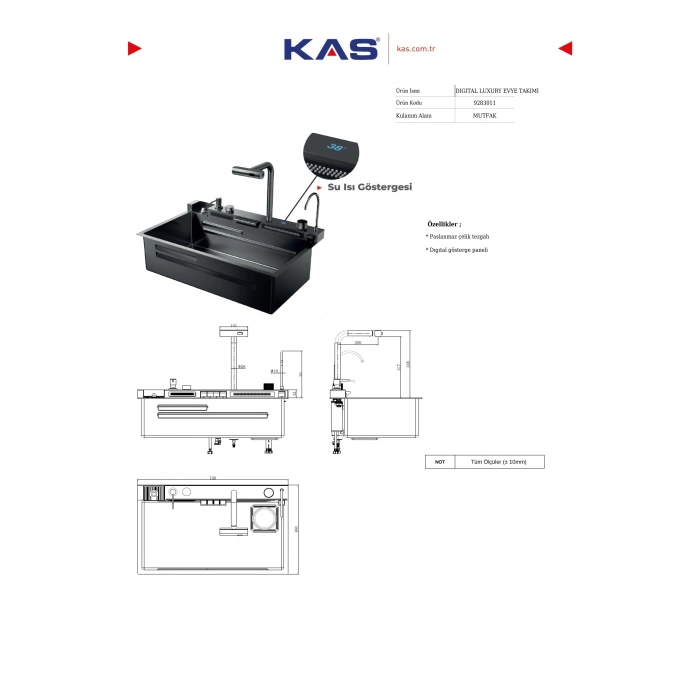 Kas 9283011 - Digital Luxury Evye Takımı
