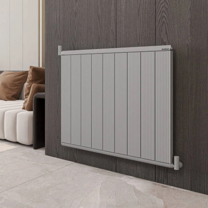 Radium - 60 x 150 CM T93 Nilüfer Elite Alüminyum Radyatör - İpek Gri