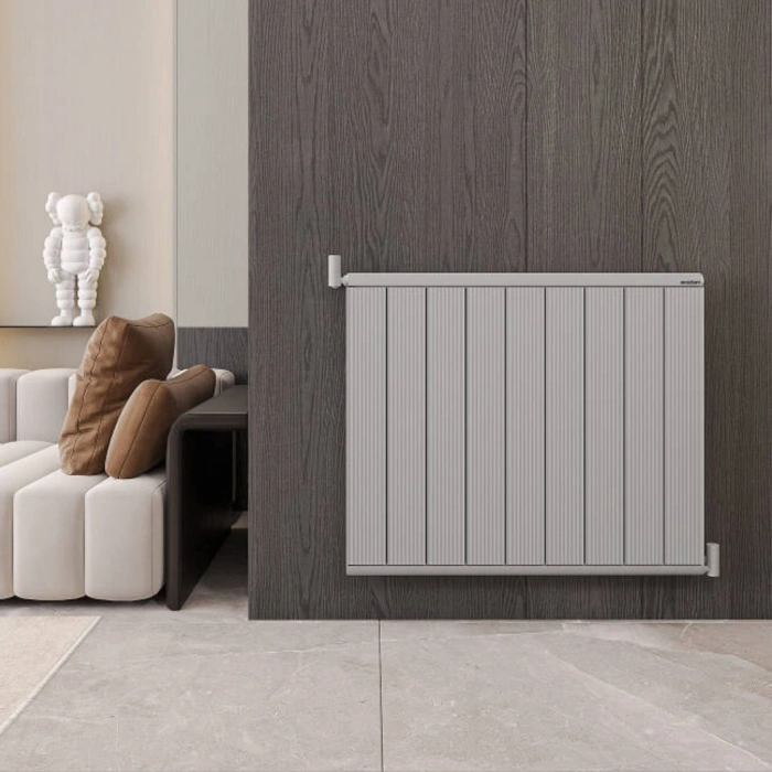 Radium - 60 x 100 CM T93 Nilüfer Elite Alüminyum Radyatör - İpek Gri