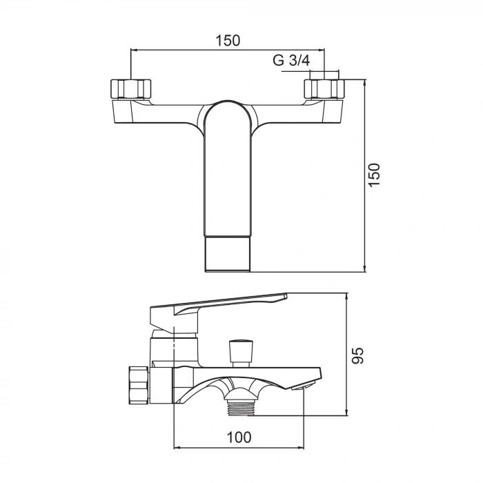Valtemo VM-1321 - Ritmo Krom Banyo Bataryası
