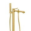 Valtemo VM-1274 - Valero Brushed Gold Ayaklı Banyo Küvet Bataryası