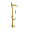 Valtemo VM-1274 - Valero Brushed Gold Ayaklı Banyo Küvet Bataryası