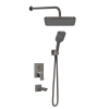 Valtemo VS-4408 - Valero Art Gray Ankastre Duş Seti – 3 Yollu