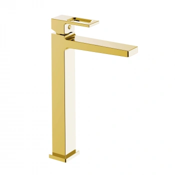 Valtemo VM-1115 – Quatro Shiny Gold Uzun Lavabo Bataryası