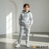 ÇOCUK KAPÜŞONLU SWEAT TAKIM ÜÇ İPLİK ŞARDONLU