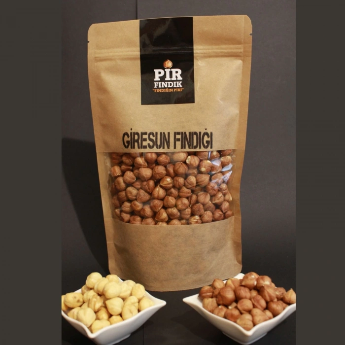 GİRESUN ÇİĞ ( NATUREL ) İÇ FINDIK 500 GR