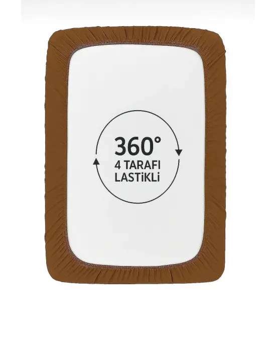 %100 PAMUK PENYE ÇARŞAF-LASTİKLİ