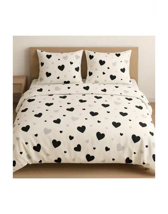 %100 PAMUKLU ÇİFT KİŞİLİK NEVRESİM SETİ