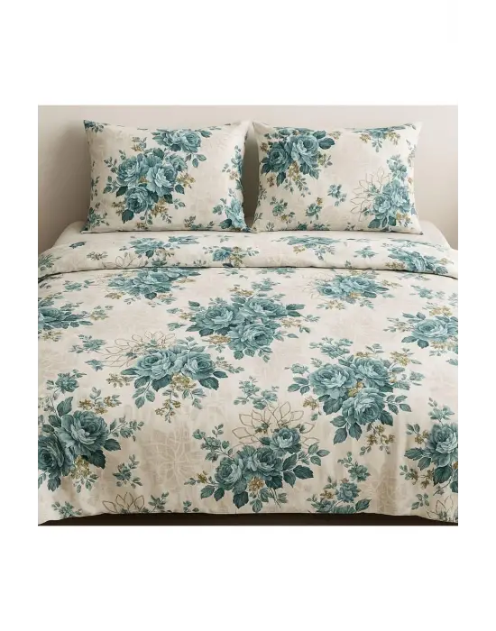 %100 PAMUKLU ÇİFT KİŞİLİK NEVRESİM SETİ